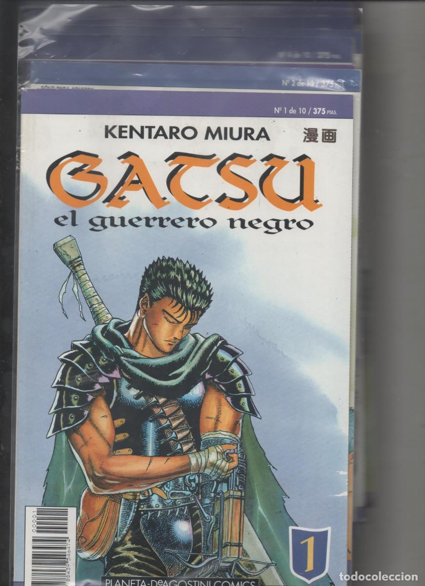 C&oacute;mics: GATSU EL GUERRERO NEGRO N&ordm; 1 AL 10 . KENTARO MIURA . COMPLETA . PLANETA