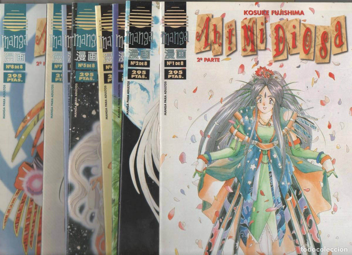 C&oacute;mics: AH! MI DIOSA 2&ordf;PARTE N&ordm; 1 AL 8 - KOSUKE FUJISHIMA . COMPLETA . PLANETA