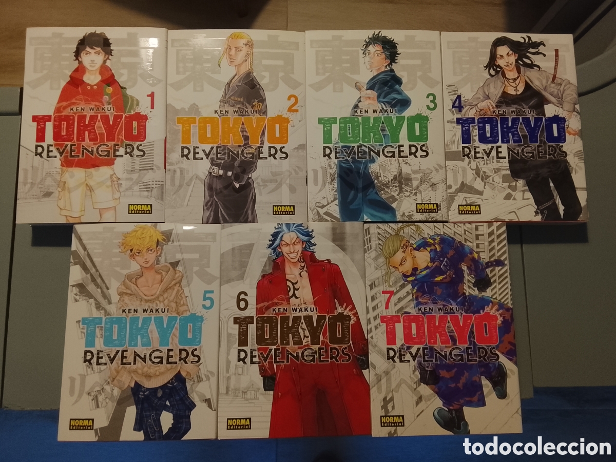 C&oacute;mics: TOKYO REVENGERS N&ordm; 1 AL 7 . NORMA - P