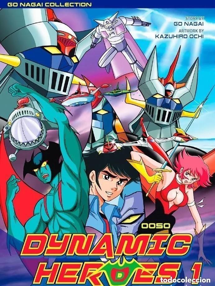 C&oacute;mics: DYNAMIC HEROES COMPLETA 1,2,3,4 MAZINGER , GRAN MAZINGER,DEVILMAN A COLOR - Foto 3