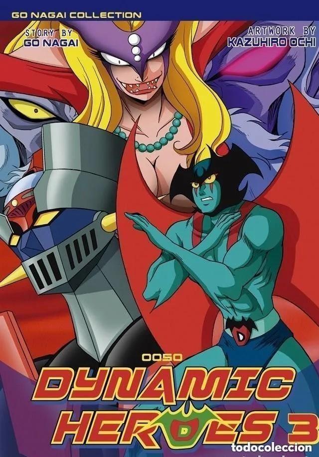 C&oacute;mics: DYNAMIC HEROES COMPLETA 1,2,3,4 MAZINGER , GRAN MAZINGER,DEVILMAN A COLOR - Foto 4