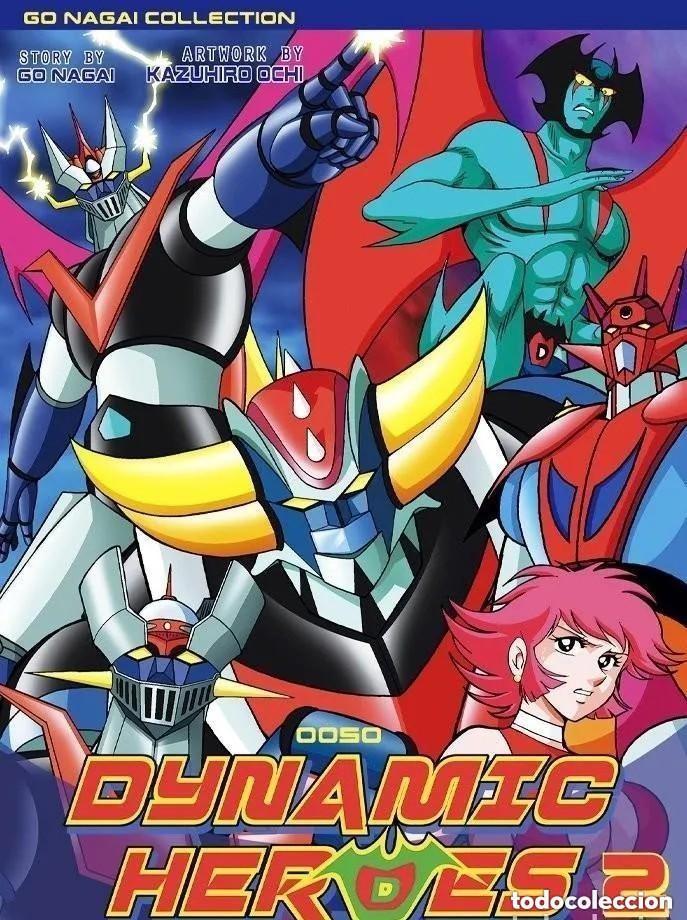 C&oacute;mics: DYNAMIC HEROES COMPLETA 1,2,3,4 MAZINGER , GRAN MAZINGER,DEVILMAN A COLOR - Foto 5