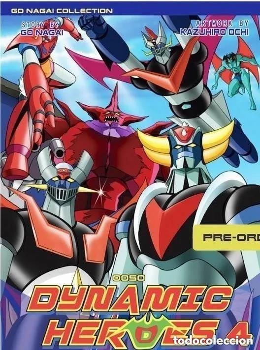C&oacute;mics: DYNAMIC HEROES COMPLETA 1,2,3,4 MAZINGER , GRAN MAZINGER,DEVILMAN A COLOR - Foto 6