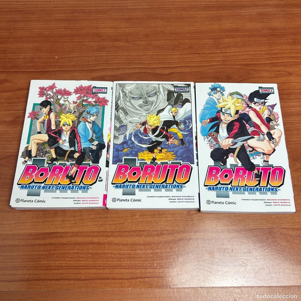 C&oacute;mics: Boruto: Naruto Next Generations Tomos: 1, 2 y 3