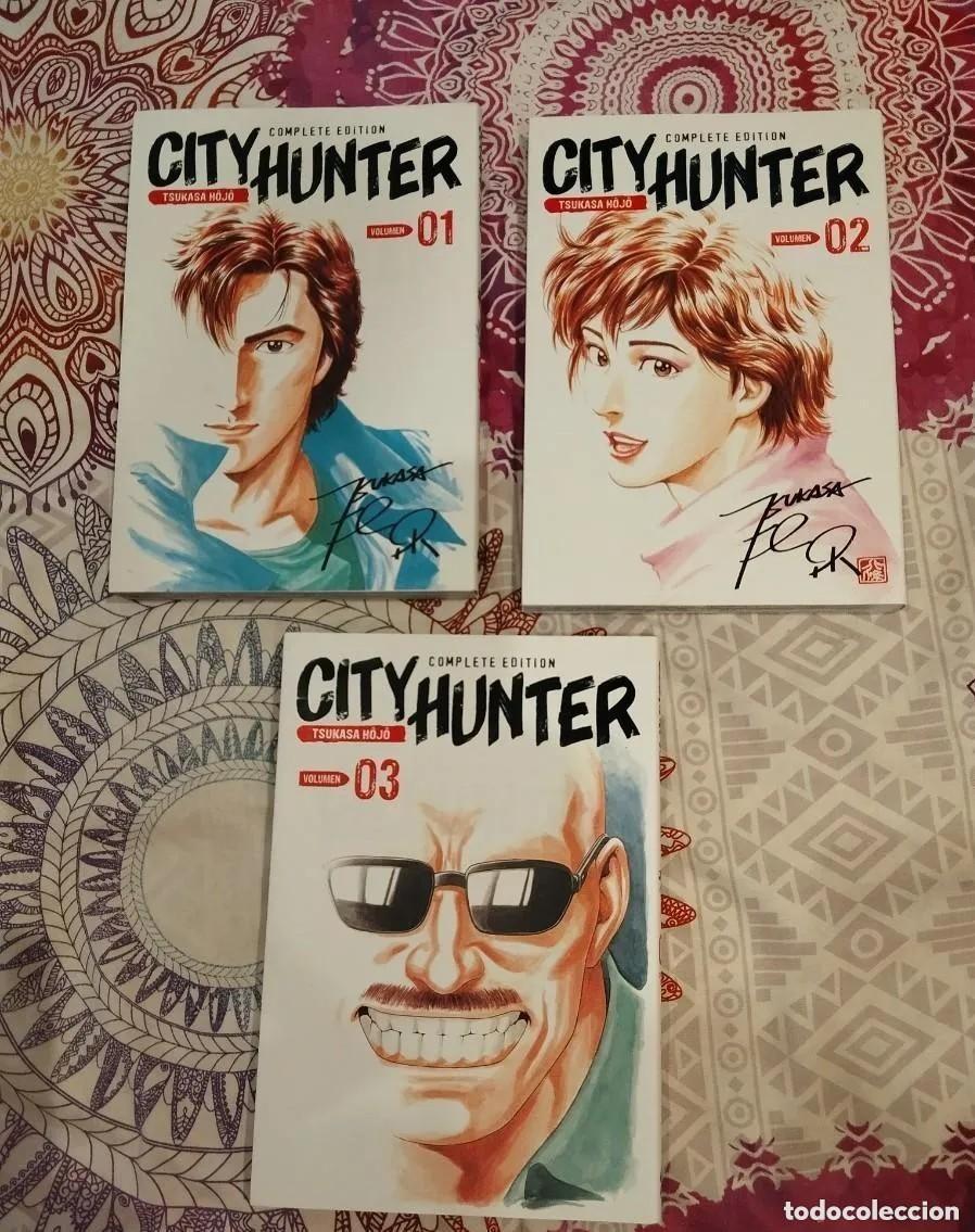 C&oacute;mics: CITY HUNTER 1,2,3 COMPLETE EDICION MANGA ESPA&Ntilde;OL