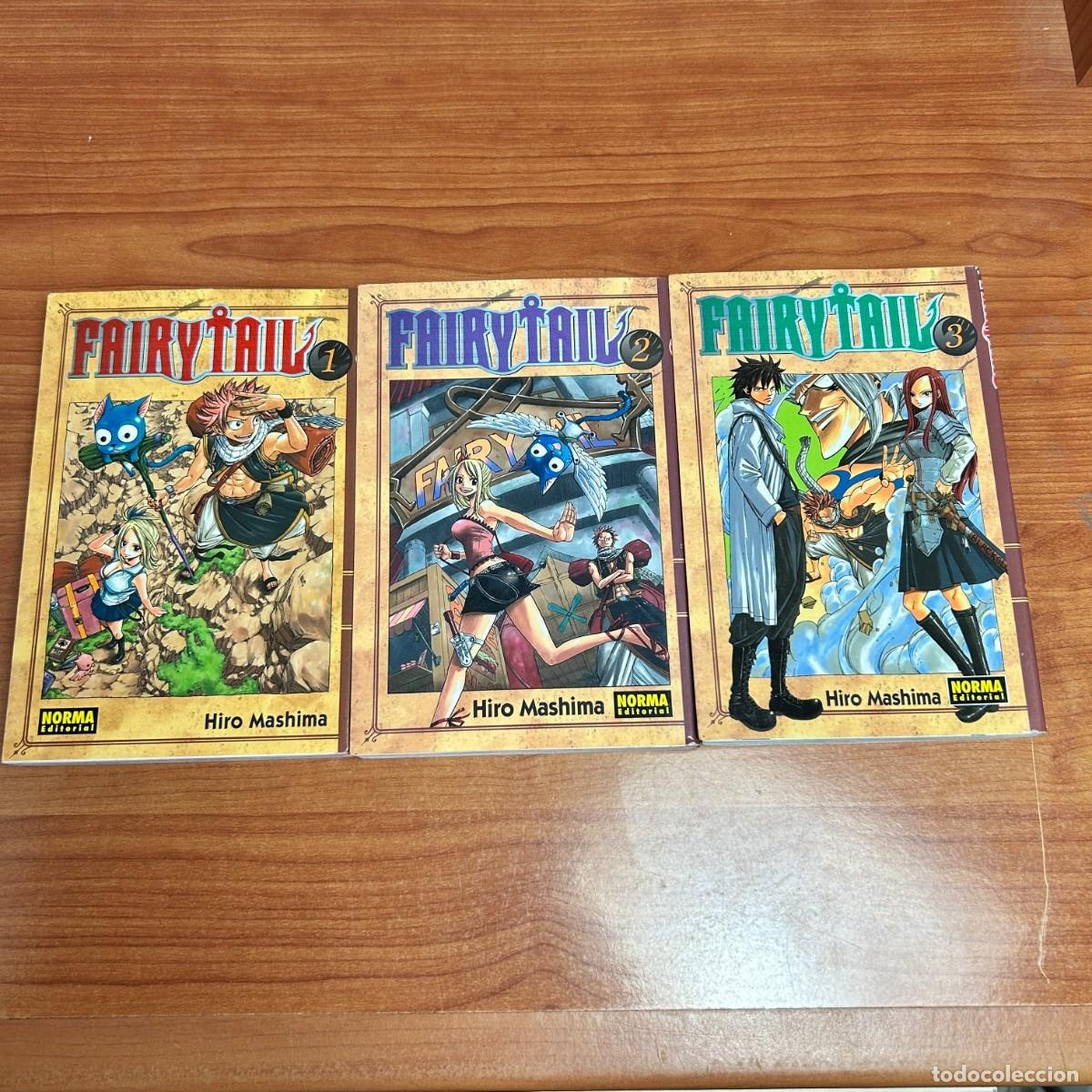 C&oacute;mics: Lote de Manga Fairy Tail (Tomos 1, 2 y 3)