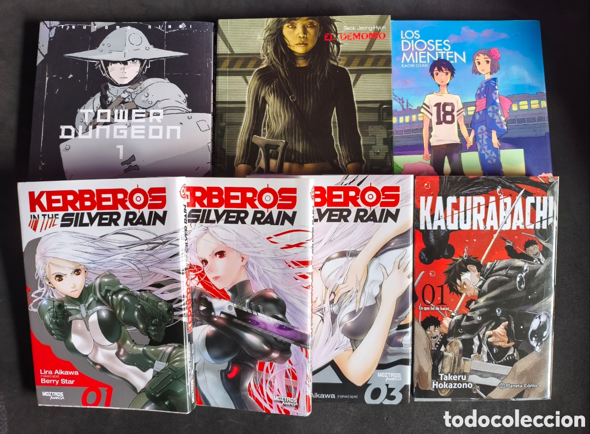 C&oacute;mics: Pack Manga 7 tomos como nuevos