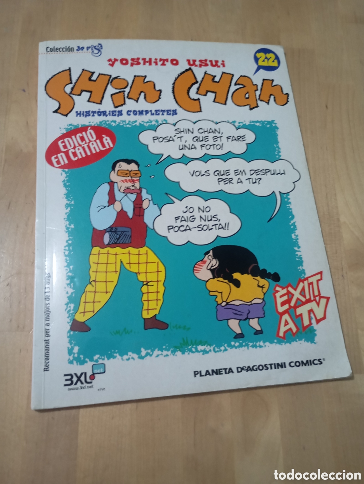 C&oacute;mics: Shin Chan n&deg; 22 C&oacute;mic Planeta Hist&ograve;ries Completes Planeta DeAgostini 2002 # manga