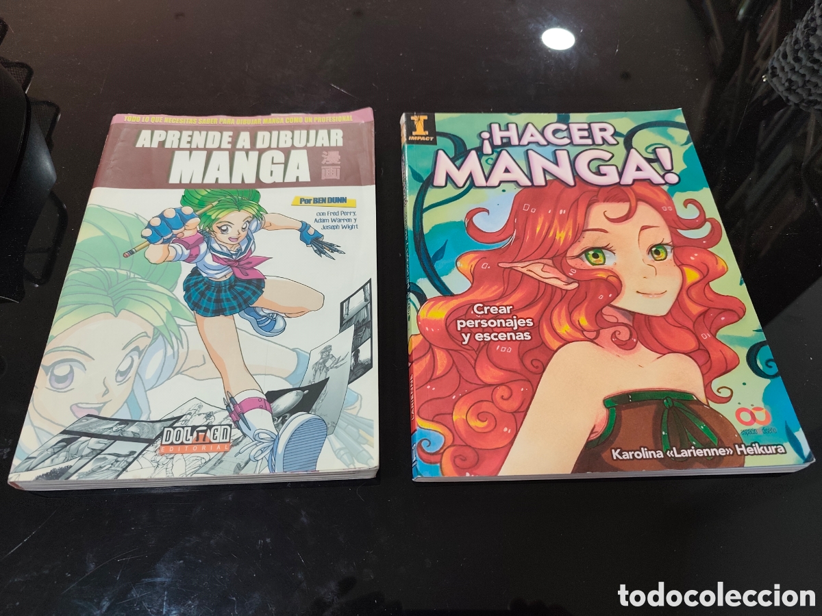 C&oacute;mics: Lote: Aprende a dibujar manga, Ben Dunn; &iexcl;Hacer manga! Karolina Larienne Heikura