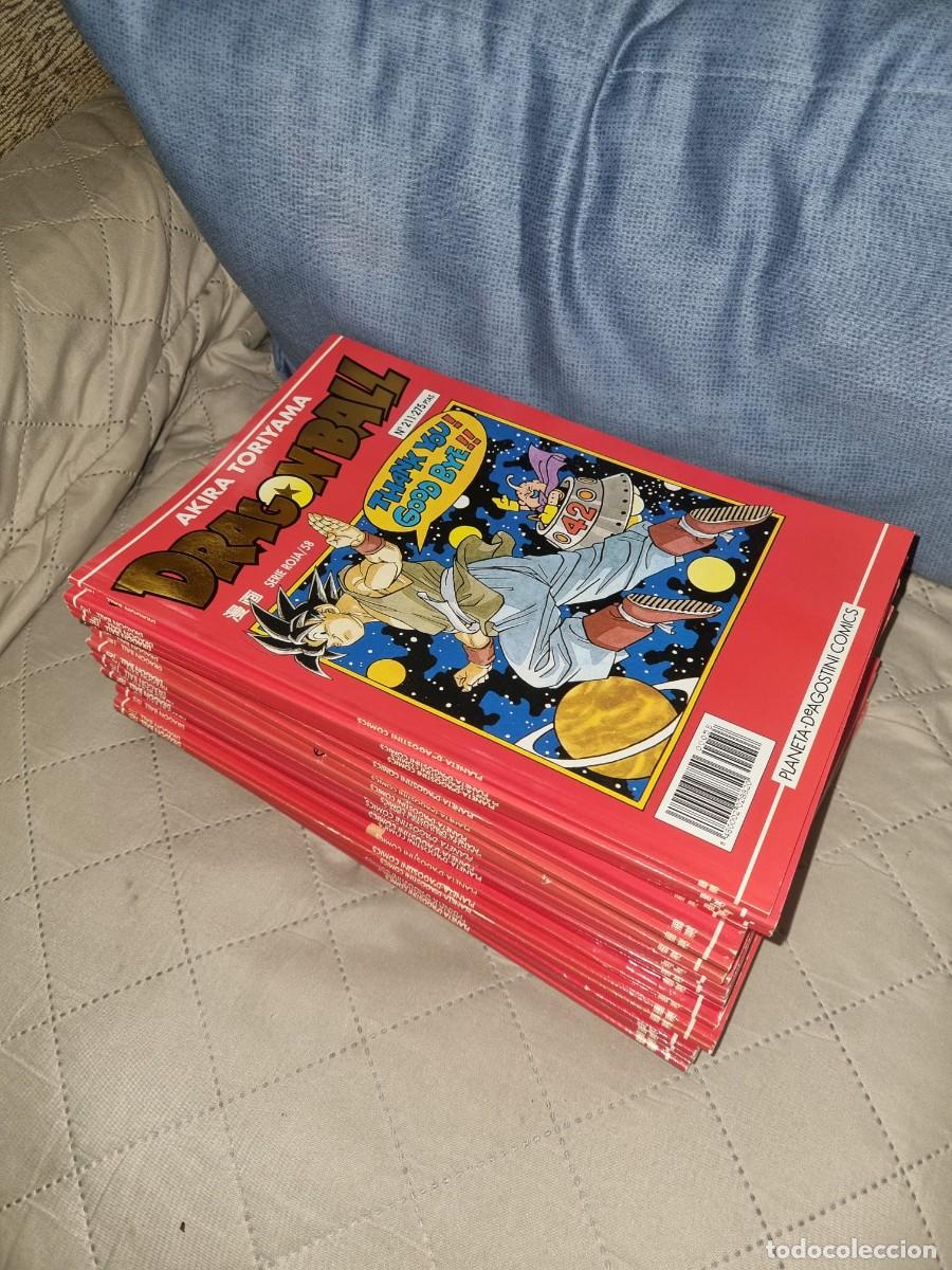 C&oacute;mics: Lote de DRAGON BALL SERIE ROJA de TORIYAMA, AKIRA de PLANETA DEAGOSTINI 1992-1997