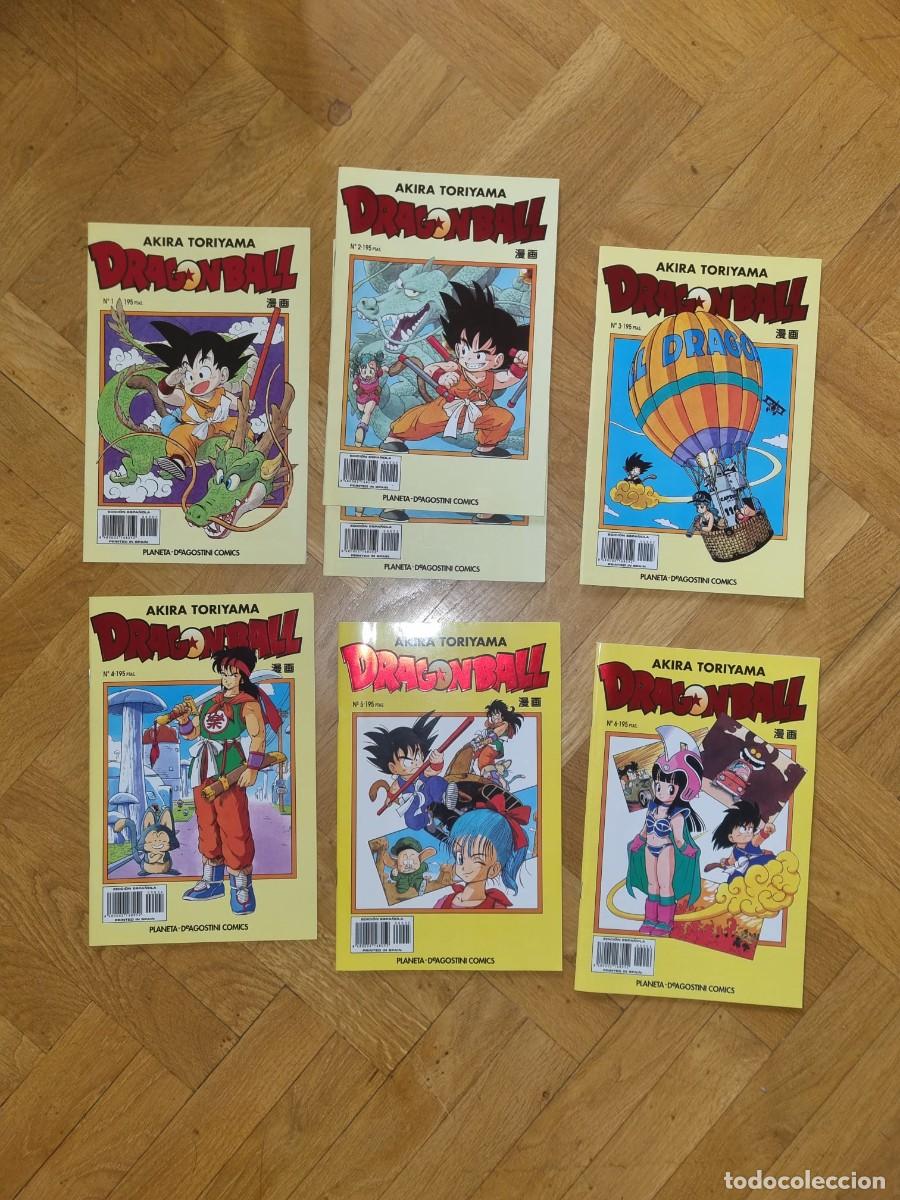 C&oacute;mics: TORIYAMA, AKIRA DRAGON BALL Tomos amarillos PLANETA DEAGOSTINI El lote contiene 6 ejemplares de