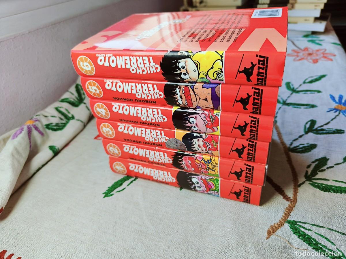 Comics: Chicho Terremoto. Colecci&oacute;n Completa. N&uacute;meros 1, 2, 3, 4, 5 y 6. Rokuda Noboru. Banzai comics