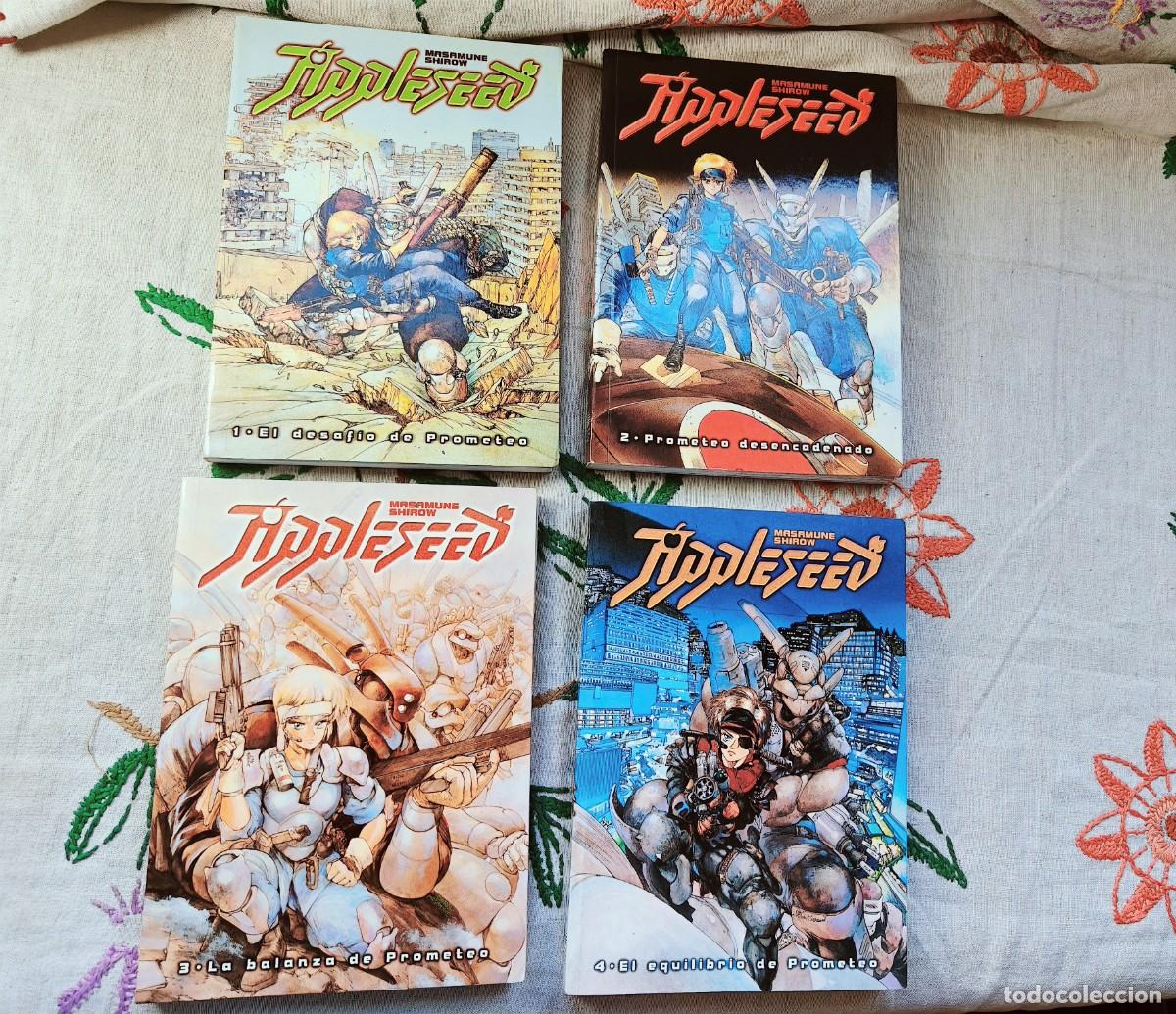 C&oacute;mics: Appleseed Colecci&oacute;n Completa. 1-Desaf&iacute;o Prometeo, 2 Desencadenado, 3 Balanza y 4-Equilibrio. Planeta