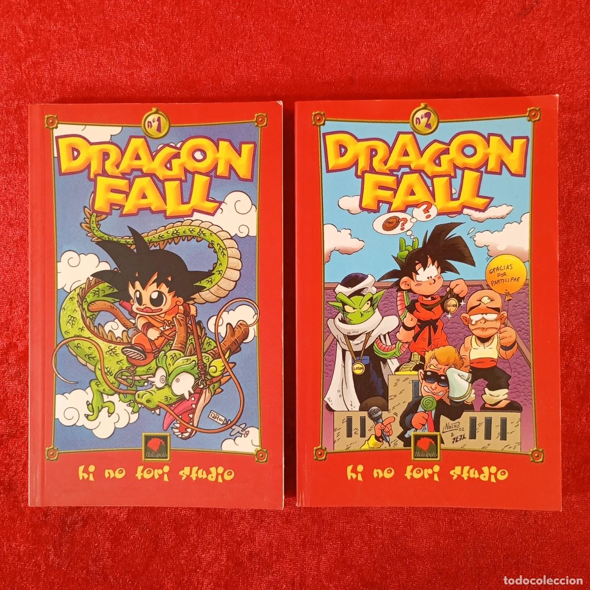 C&oacute;mics: DRAGON FALL - KI NO TORI STUDIO - N&ordm; 1 Y 2 - HELI&Oacute;POLIS - RAR&Iacute;SIMOS COMICS MANGA BURLA / 6020