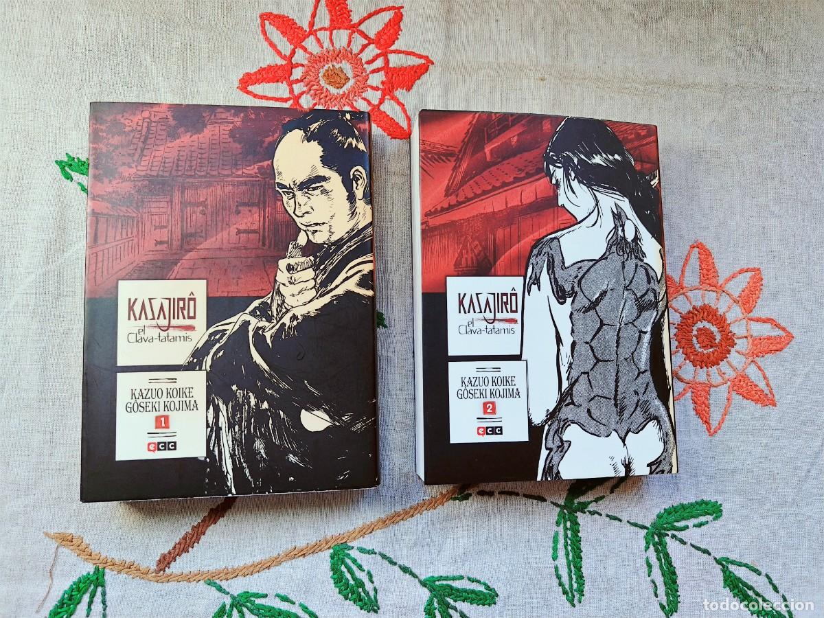 C&oacute;mics: Kasajiro. El Clava-tatamis. Colecci&oacute;n Completa. Tomos 1 y 2. Kazuo Koike y Goseki Kojima. ECC.