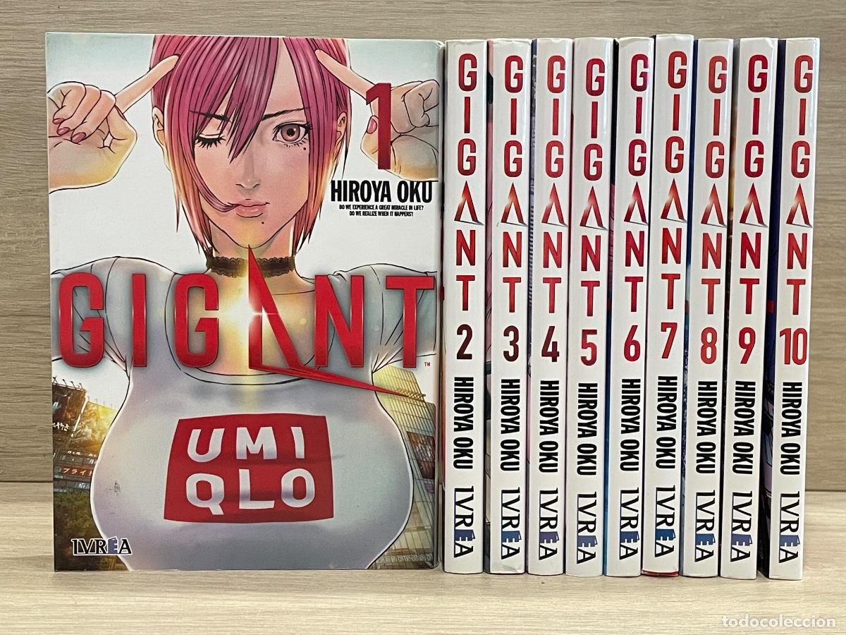 C&oacute;mics: Gigant / Completo 10 vol&uacute;menes / Hiroya Oku / Ivrea
