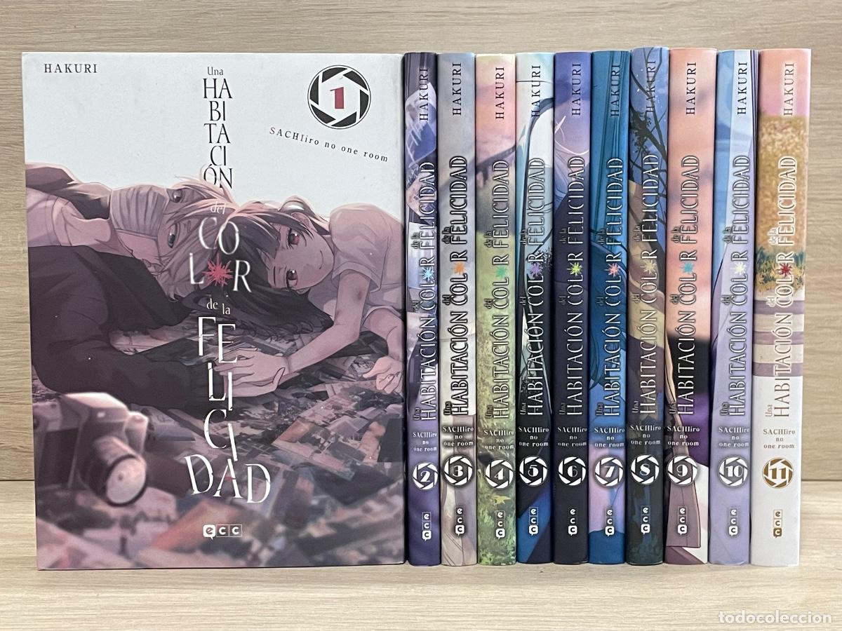 C&oacute;mics: Una habitaci&oacute;n del color de la felicidad / Completo 11 vol&uacute;menes / Hakuri / ECC