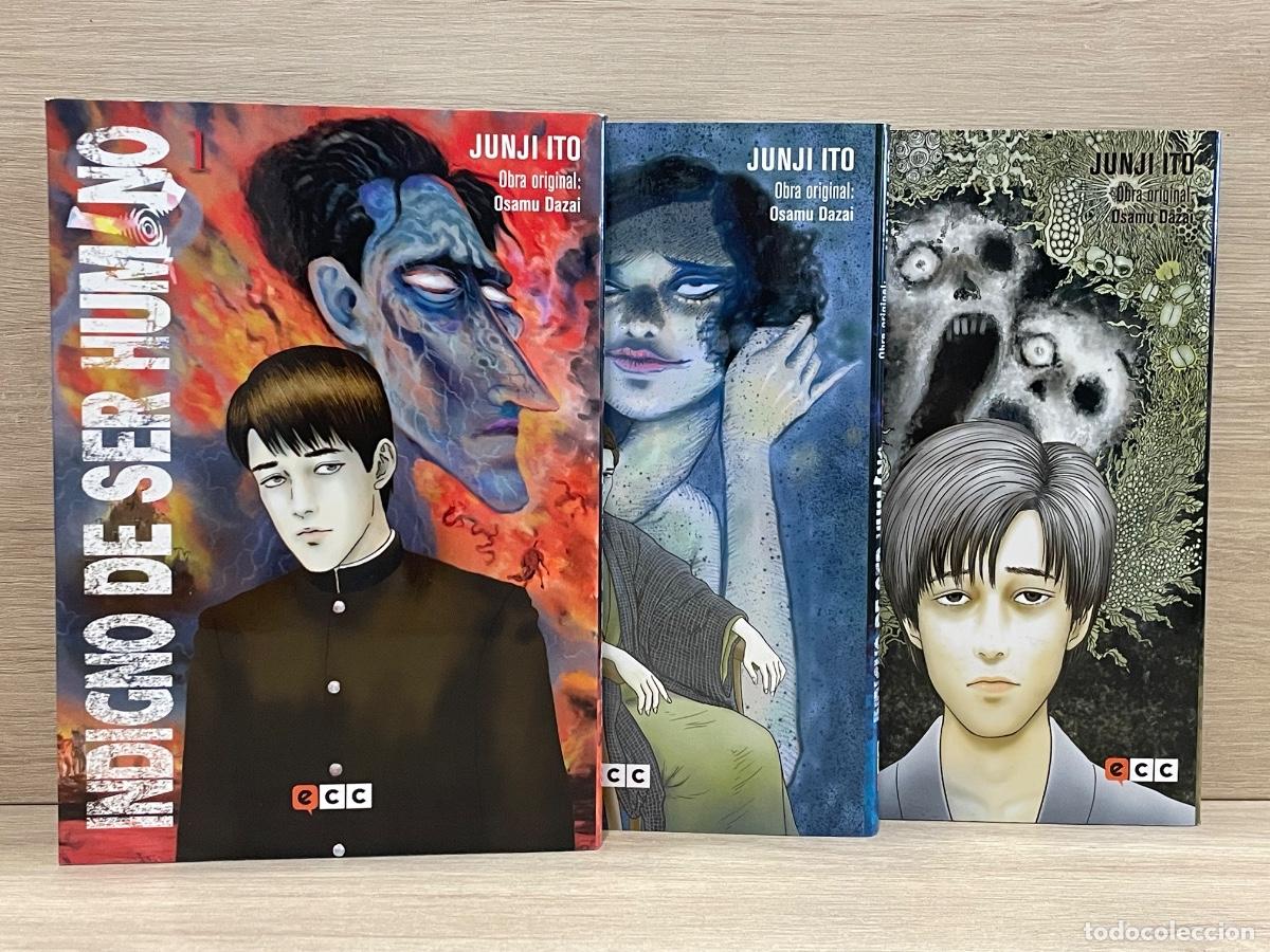 C&oacute;mics: Indigno de ser humano / Completo 3 vol&uacute;menes / Junji Ito / ECC