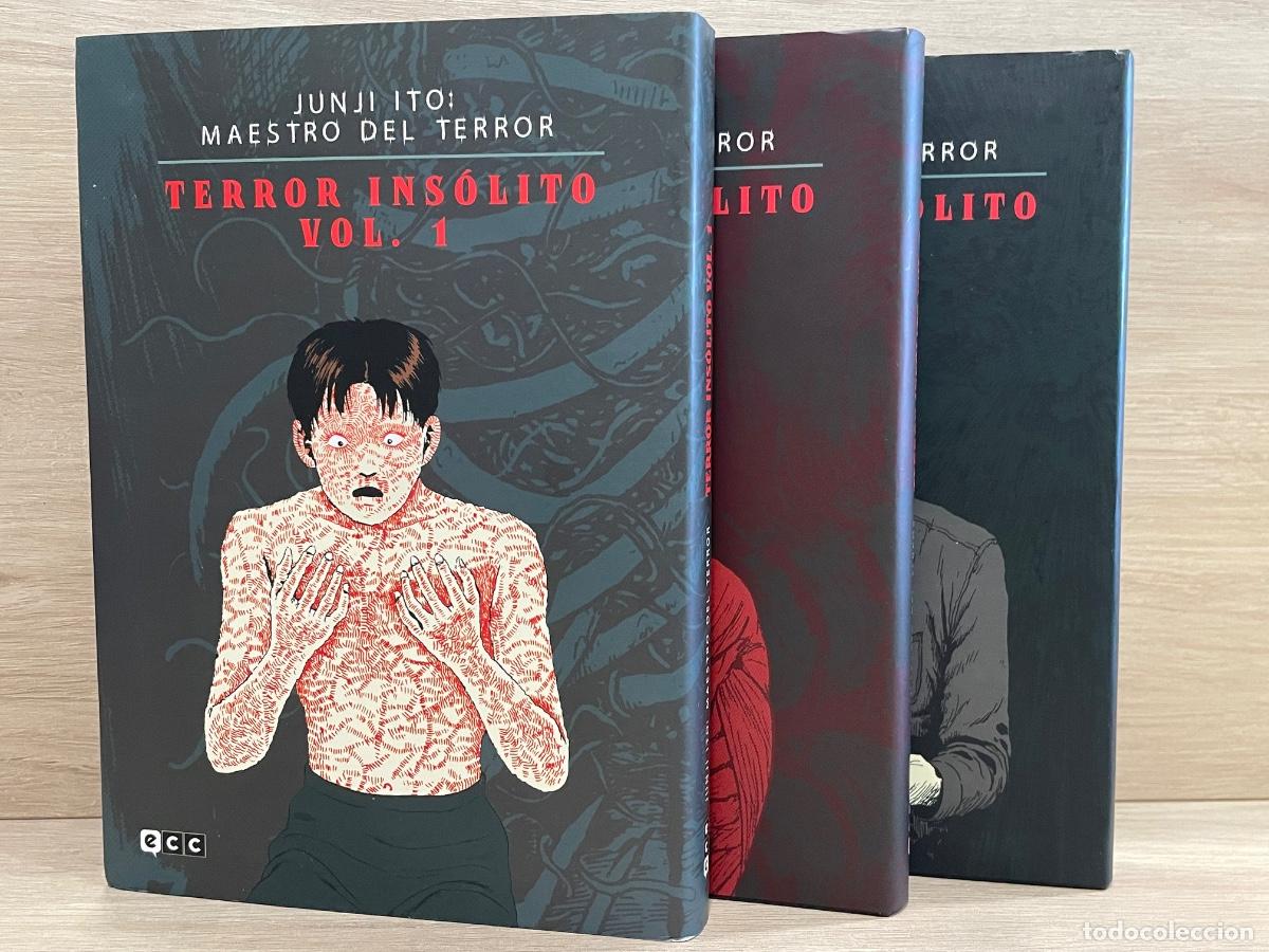 C&oacute;mics: Junji Ito: Maestro del terror - Terror ins&oacute;lito / Completo 3 vol&uacute;menes / ECC - Foto 1