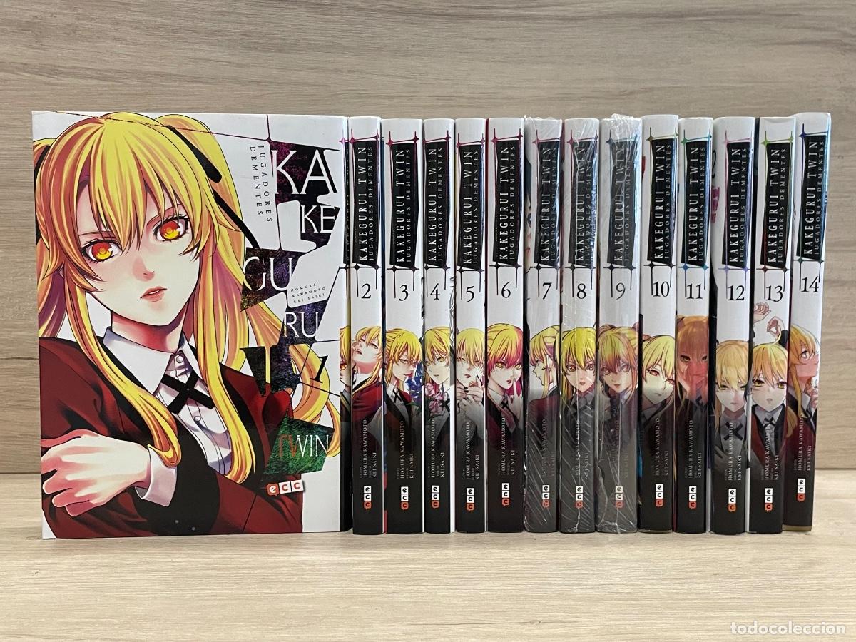 C&oacute;mics: Kakegurui Twin - Jugadores dementes / Completo 14 n&uacute;meros / Homura Kawamoto, Kei Saiki / ECC