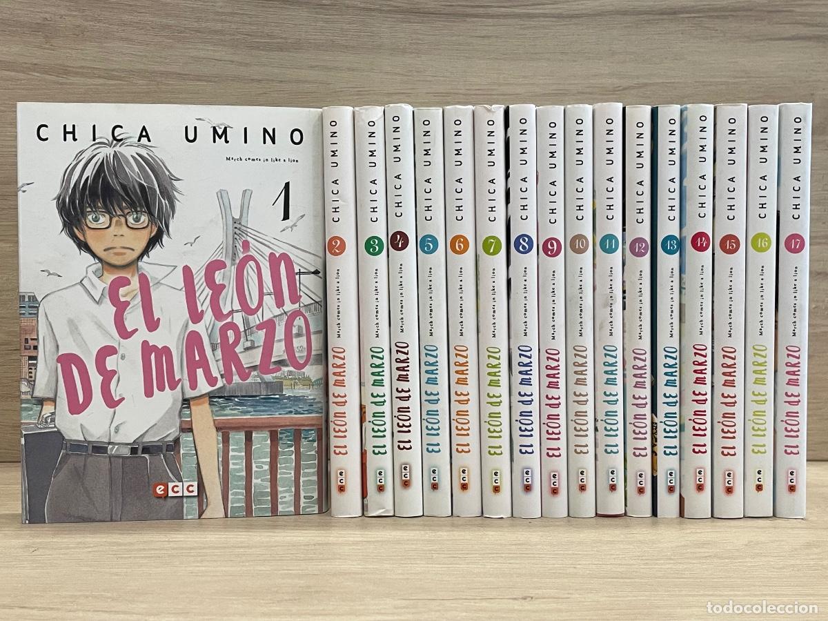 C&oacute;mics: El le&oacute;n de marzo / Completo 17 vol&uacute;menes / Chica Umino / ECC