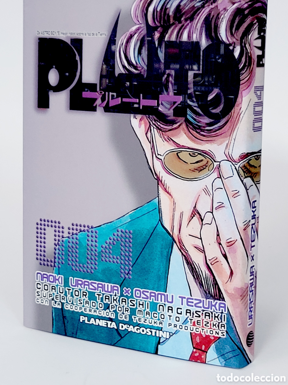 C&oacute;mics: C&Oacute;MIC PLUTO 4 NAOKI URASAWA OSAMU TEZUKA PLANETA DEAGOSTINI MANGA DE KIOSCO