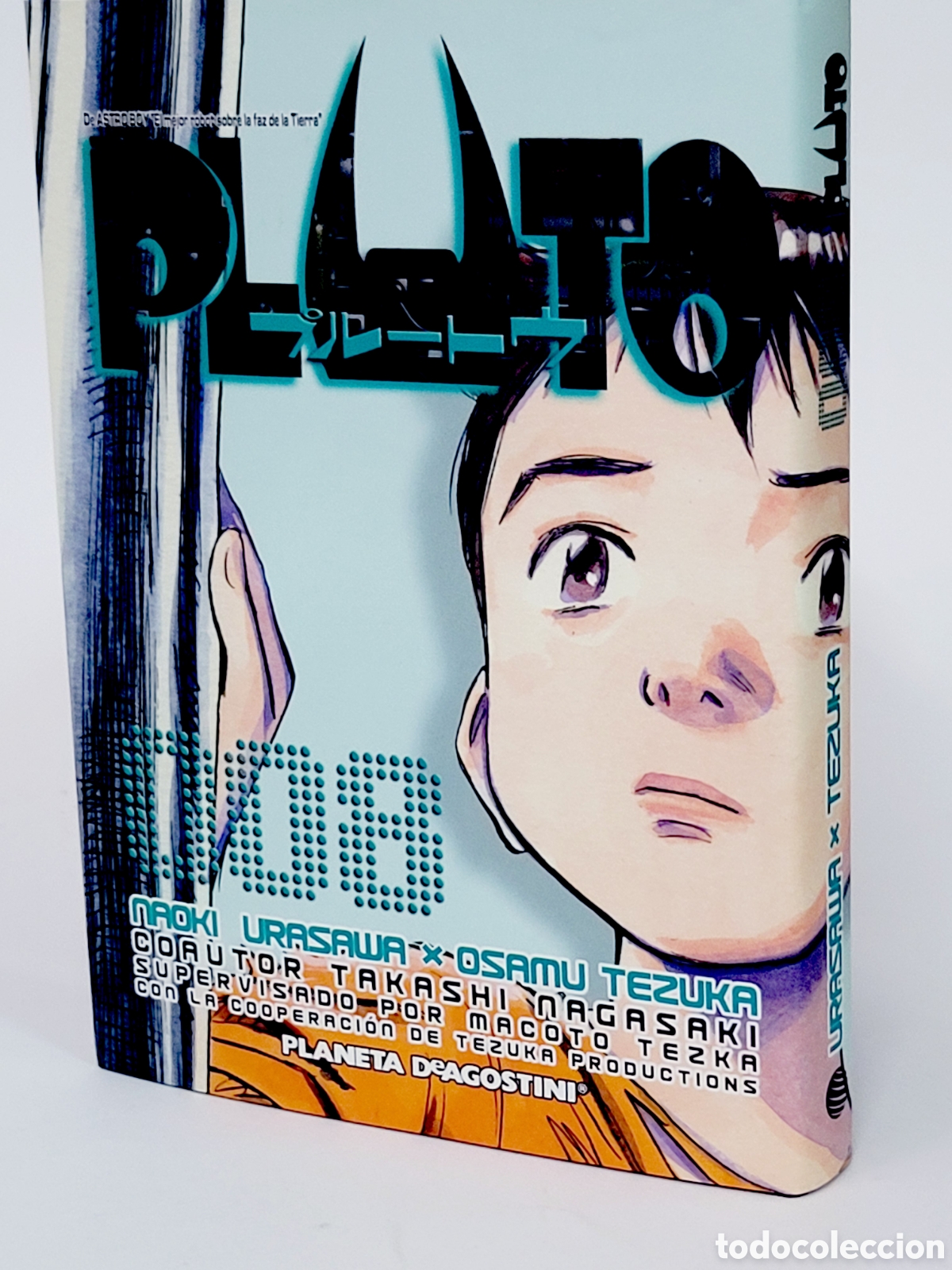 C&oacute;mics: C&Oacute;MIC PLUTO 8 NAOKI URASAWA OSAMU TEZUKA PLANETA DEAGOSTINI MANGA DE KIOSCO