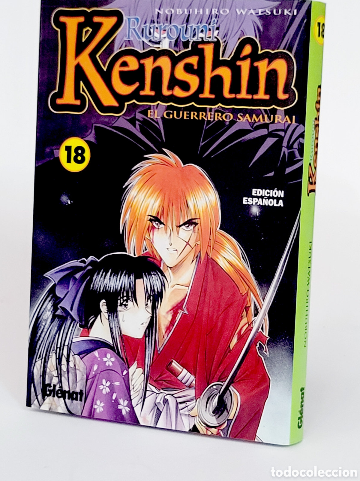 C&oacute;mics: C&Oacute;MIC RUROUNI KENSHIN EL GUERRERO SAMURAI 18 NOBUHIRO WATSUKI GENAT MANGA DE KIOSCO