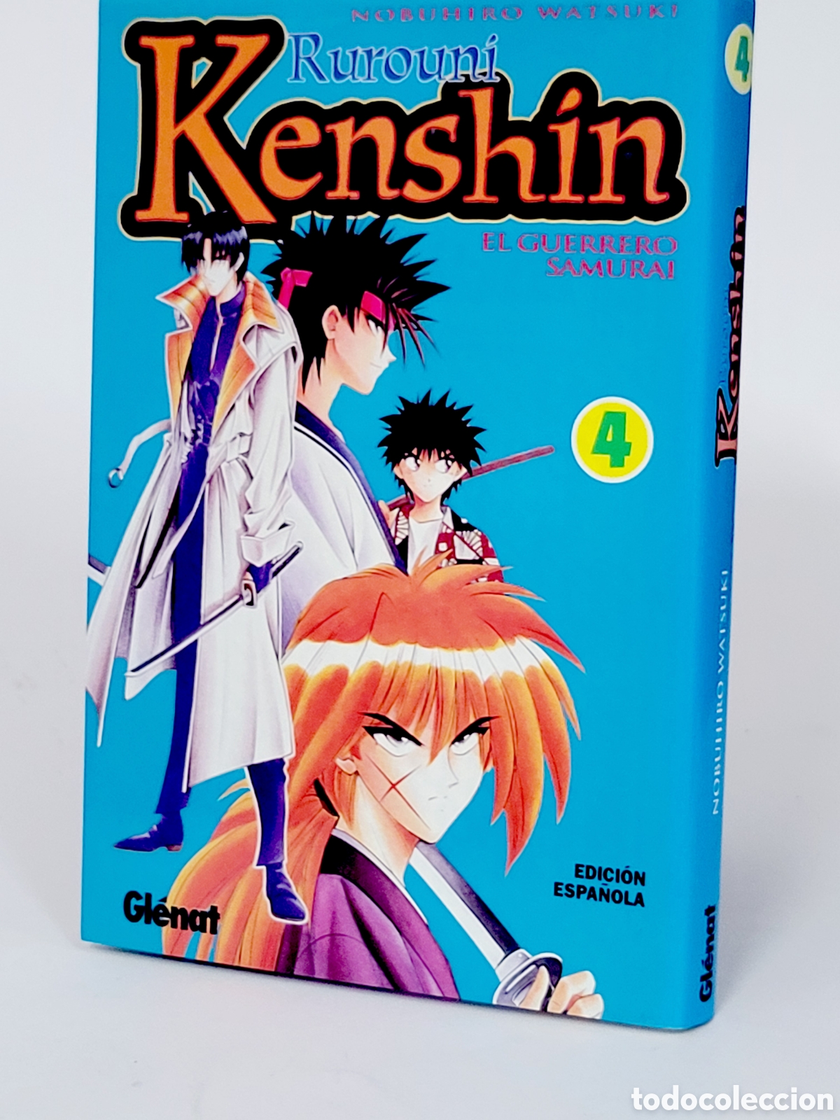 C&oacute;mics: C&Oacute;MIC RUROUNI KENSHIN EL GUERRERO SAMURAI 4 NOBUHIRO WATSUKI GENAT MANGA DE KIOSCO