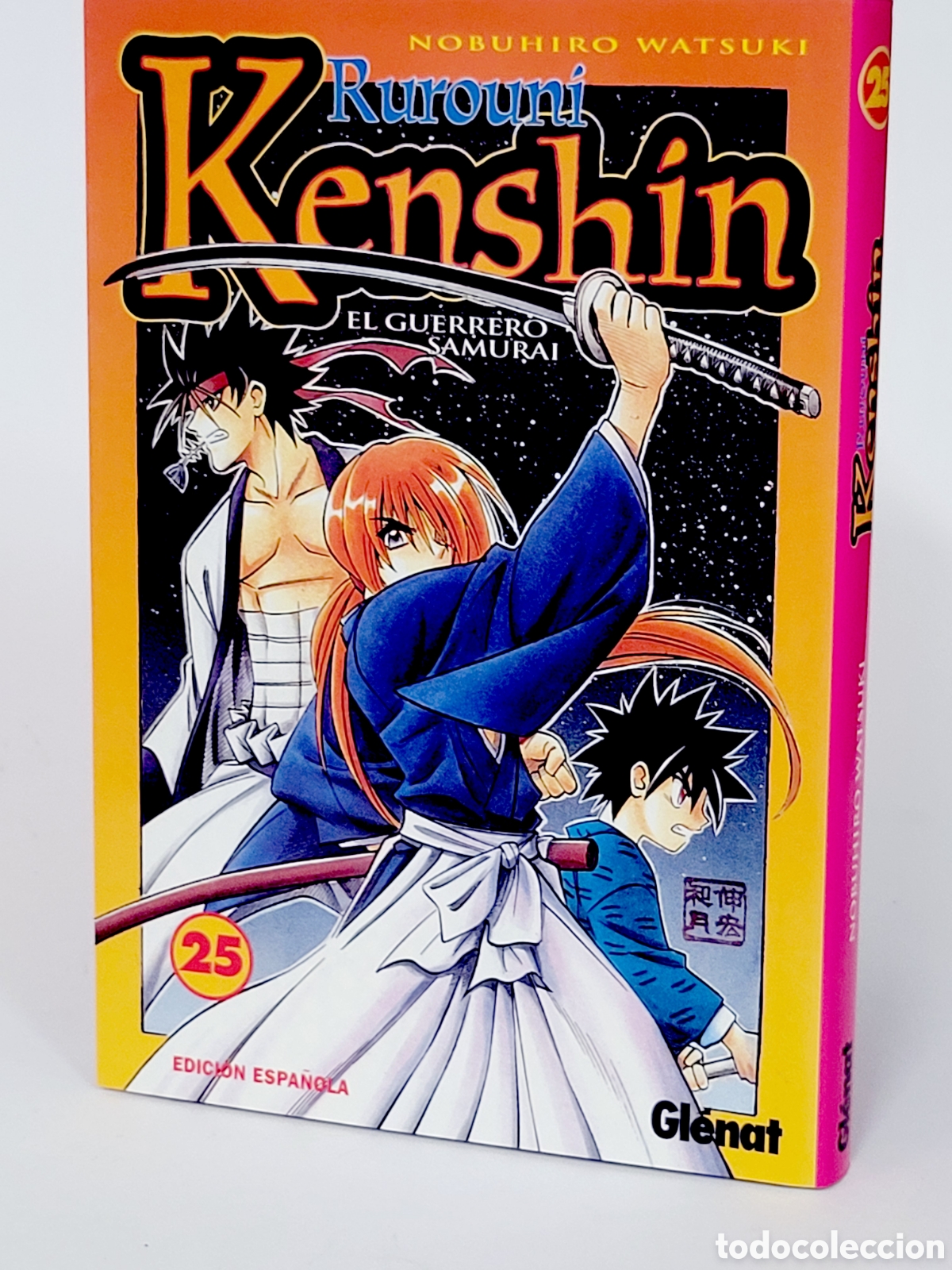 C&oacute;mics: C&Oacute;MIC RUROUNI KENSHIN EL GUERRERO SAMURAI 25 NOBUHIRO WATSUKI GENAT MANGA DE KIOSCO