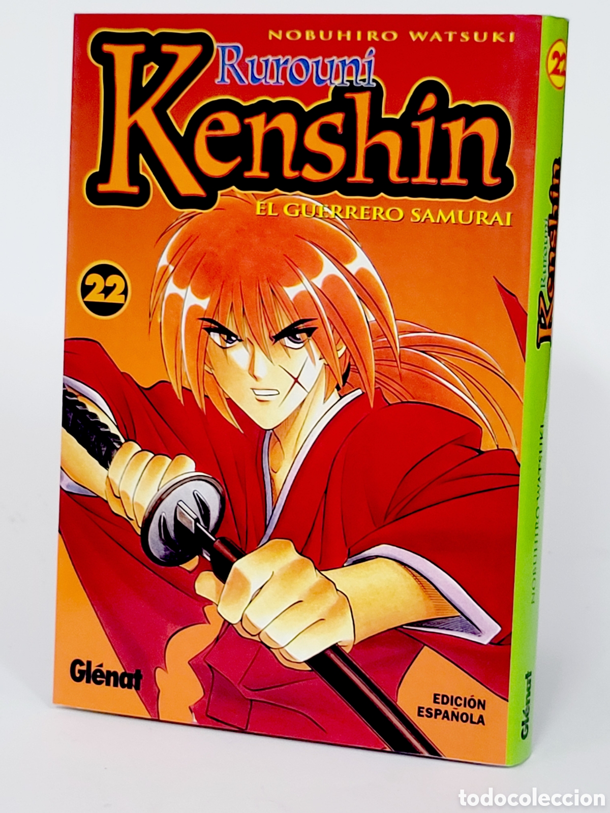 C&oacute;mics: C&Oacute;MIC RUROUNI KENSHIN EL GUERRERO SAMURAI 22 NOBUHIRO WATSUKI GENAT MANGA DE KIOSCO
