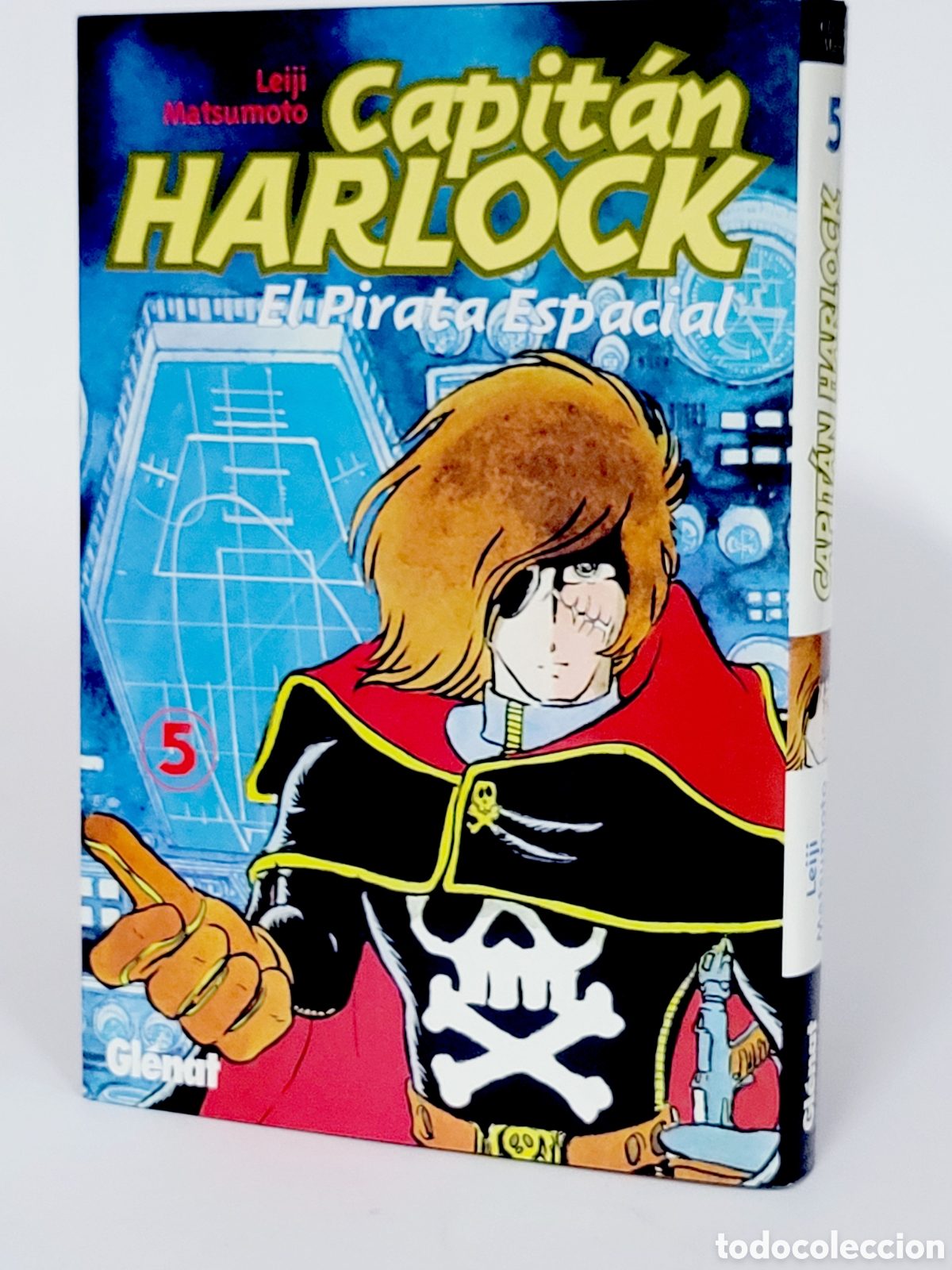 C&oacute;mics: C&Oacute;MIC CAPITAN HARLOCK 5 EL PIRATA ESPACIAL LEIJI MATSUMOTO GLENAT MANGA DE KIOSCO
