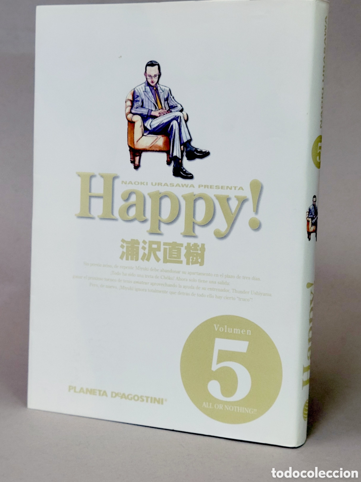 C&oacute;mics: C&Oacute;MIC HAPPY 5 NAOKI URASAWA PLANETA DEAGOSTINI MANGA DE KIOSCO