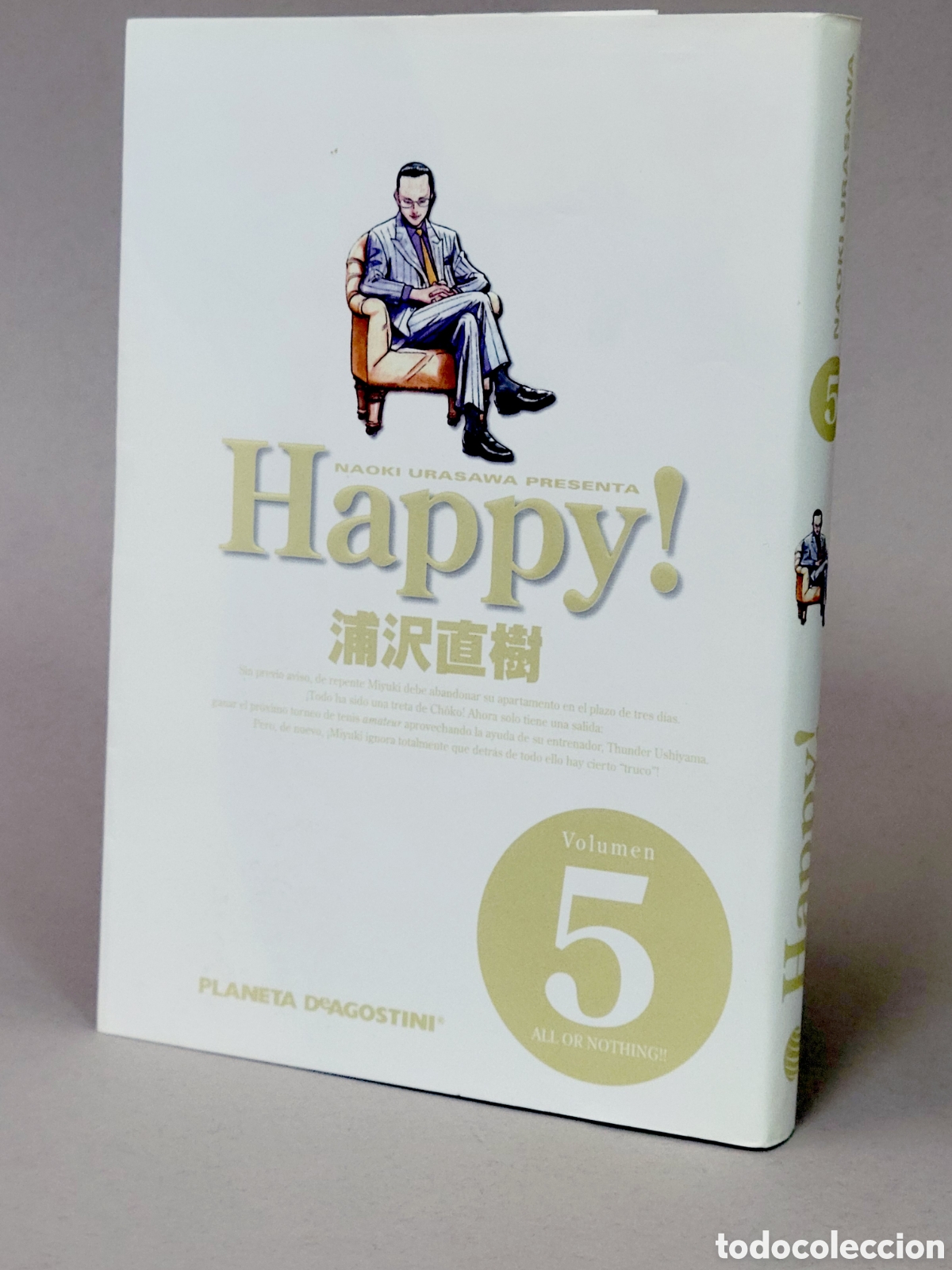C&oacute;mics: C&Oacute;MIC HAPPY 5 NAOKI URASAWA PLANETA DEAGOSTINI MANGA DE KIOSCO