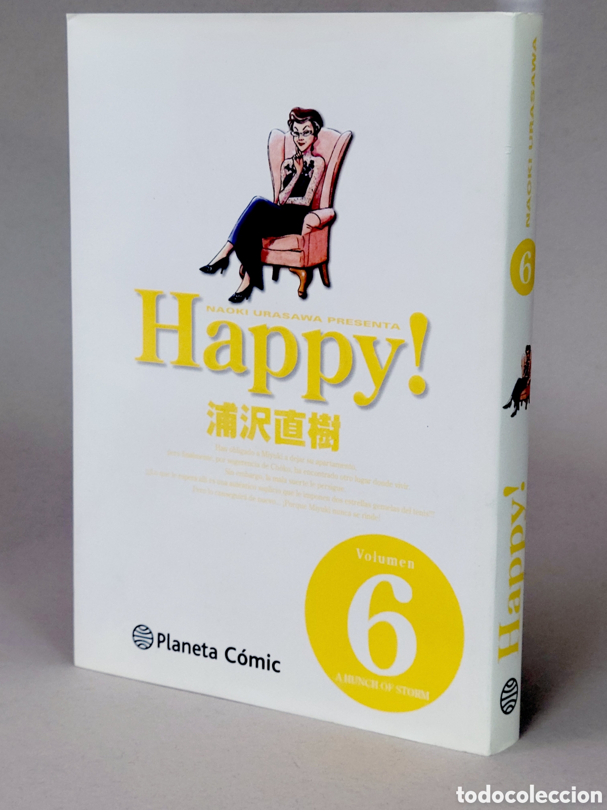 C&oacute;mics: C&Oacute;MIC HAPPY 6 NAOKI URASAWA PLANETA DEAGOSTINI MANGA DE KIOSCO
