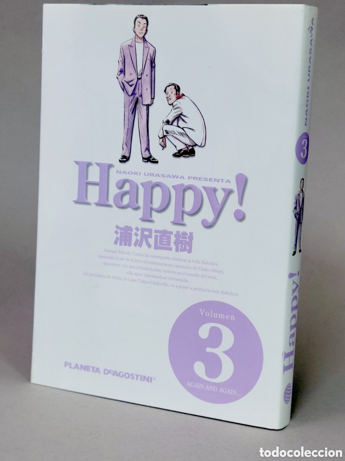 C&oacute;mics: C&Oacute;MIC HAPPY 3 NAOKI URASAWA PLANETA DEAGOSTINI MANGA DE KIOSCO