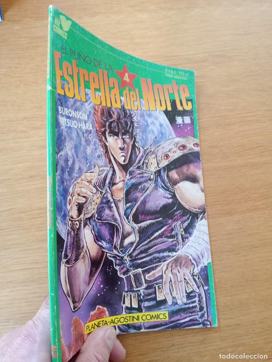 Fumetti: EL PU&Ntilde;O DE LA ESTRELLA DEL NORTE N.&ordm; 4 (DE 8). ENCUENTRO CON EL DESTINO. R&Uacute;STICA. PLANETA.MANGA.1992