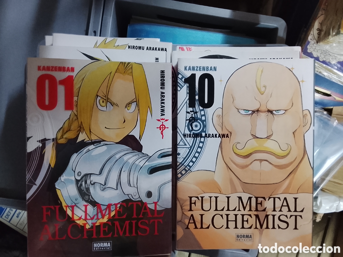 Comics : FULL METAL ALCHEMIST N &ordm; 1 AL 18 . EDICION KAZENBAN COMPLETA . NORMA