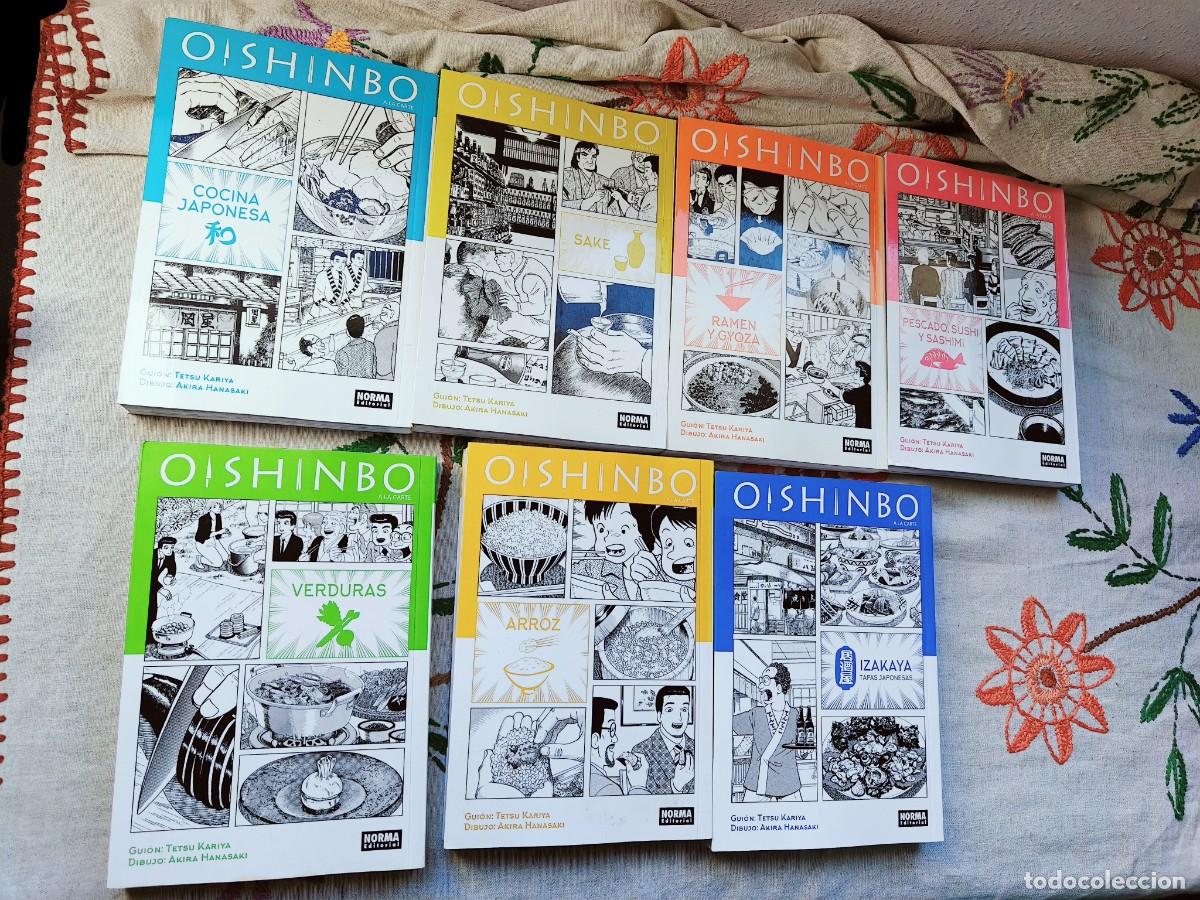 C&oacute;mics: Oishinbo. A la carte Completa. Tomos 1-7. Tetsu Kariya. Norma.