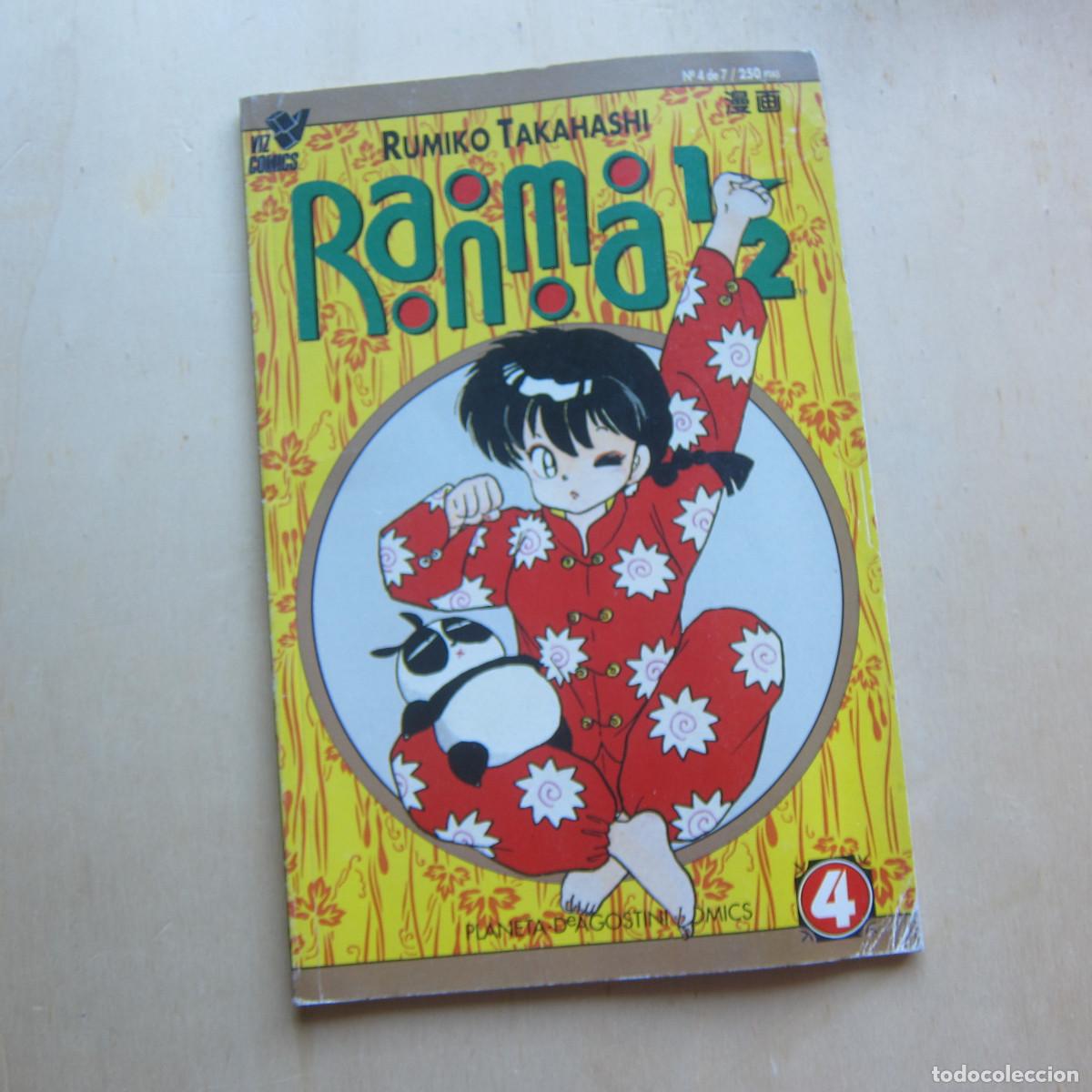 C&oacute;mics: RANMA 1/2 - RUMIKO TAKAHASHI (VIZ COMICS PLANETA) N4 DE 7. 1992 COMIC