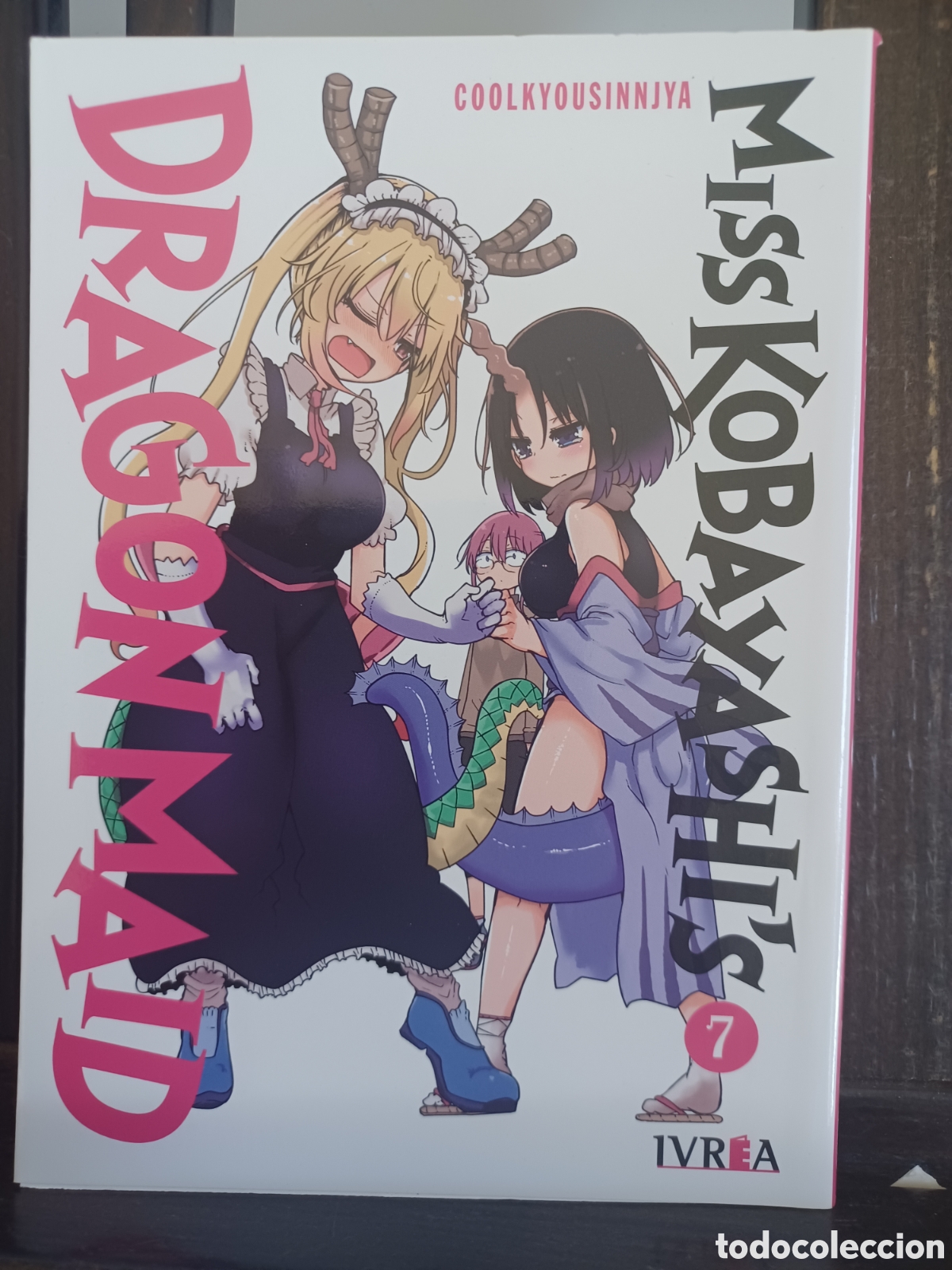C&oacute;mics: Miss Kobayashi's Dragon Maid 7/ Coolkyousinnjya/ Seinen/ Ivrea/ NUEVO A ESTRENAR