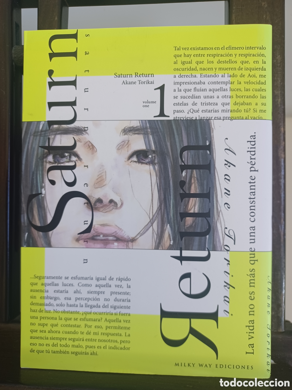 C&oacute;mics: Saturn Return 1 de 10/ Akane Torikai/ Seinen/ Milky Way/ NUEVO A ESTRENAR