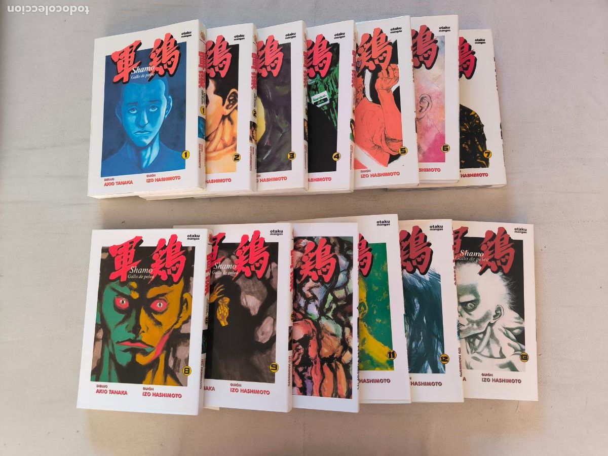 C&oacute;mics: SHAMO GALLO DE PELEA COMPLETA - N&ordm; 1 A 13 - IZO HASHIMOTO - OTAKU MANGAS (144)