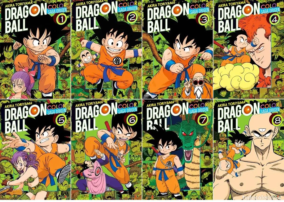 C&oacute;mics: Ivrea - Dragon Ball Color - Coleccion Completa De 32 Tomos