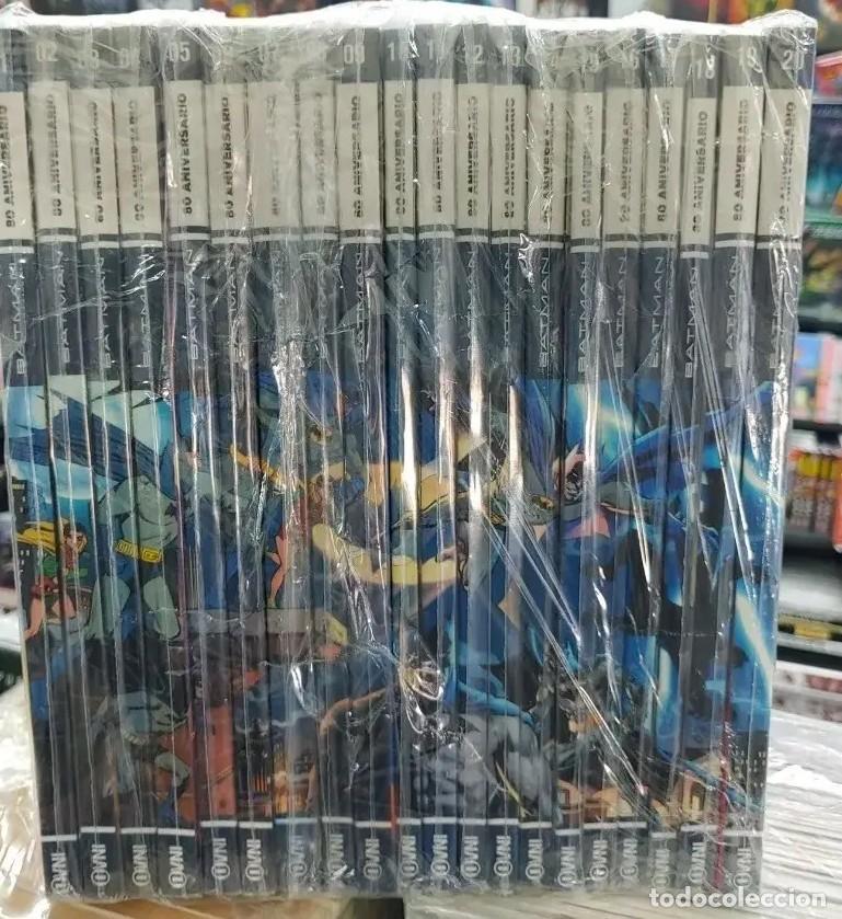 C&oacute;mics: Colecci&oacute;n Batman 80 Aniversario - Completa - 20 Tomos - Ovni