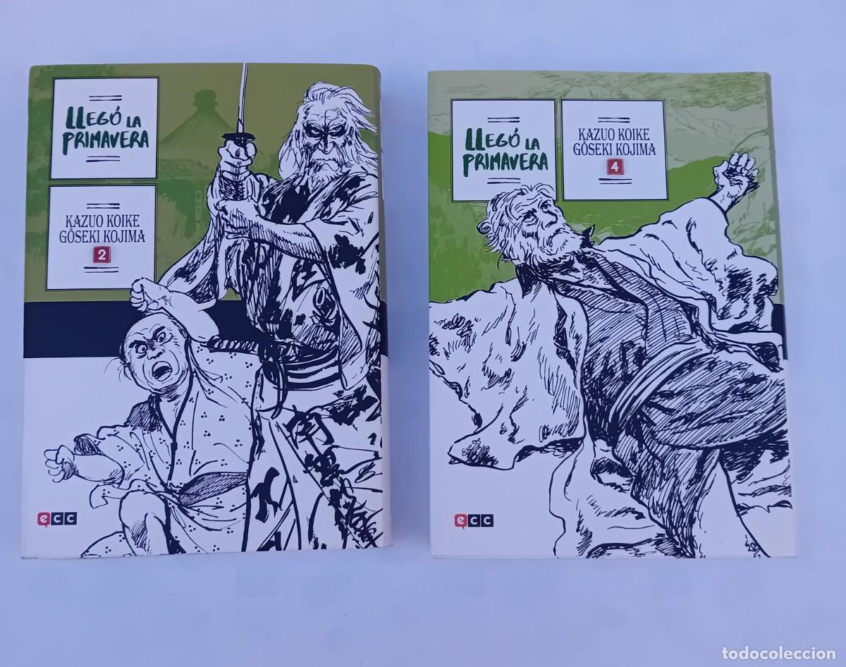 C&oacute;mics: LLEGO LA PRIMAVERA TOMOS 2, 4, PRECIO POR TOMO, ECC DE KAZUO KOIKE Y GOSEKI KOJIMA.