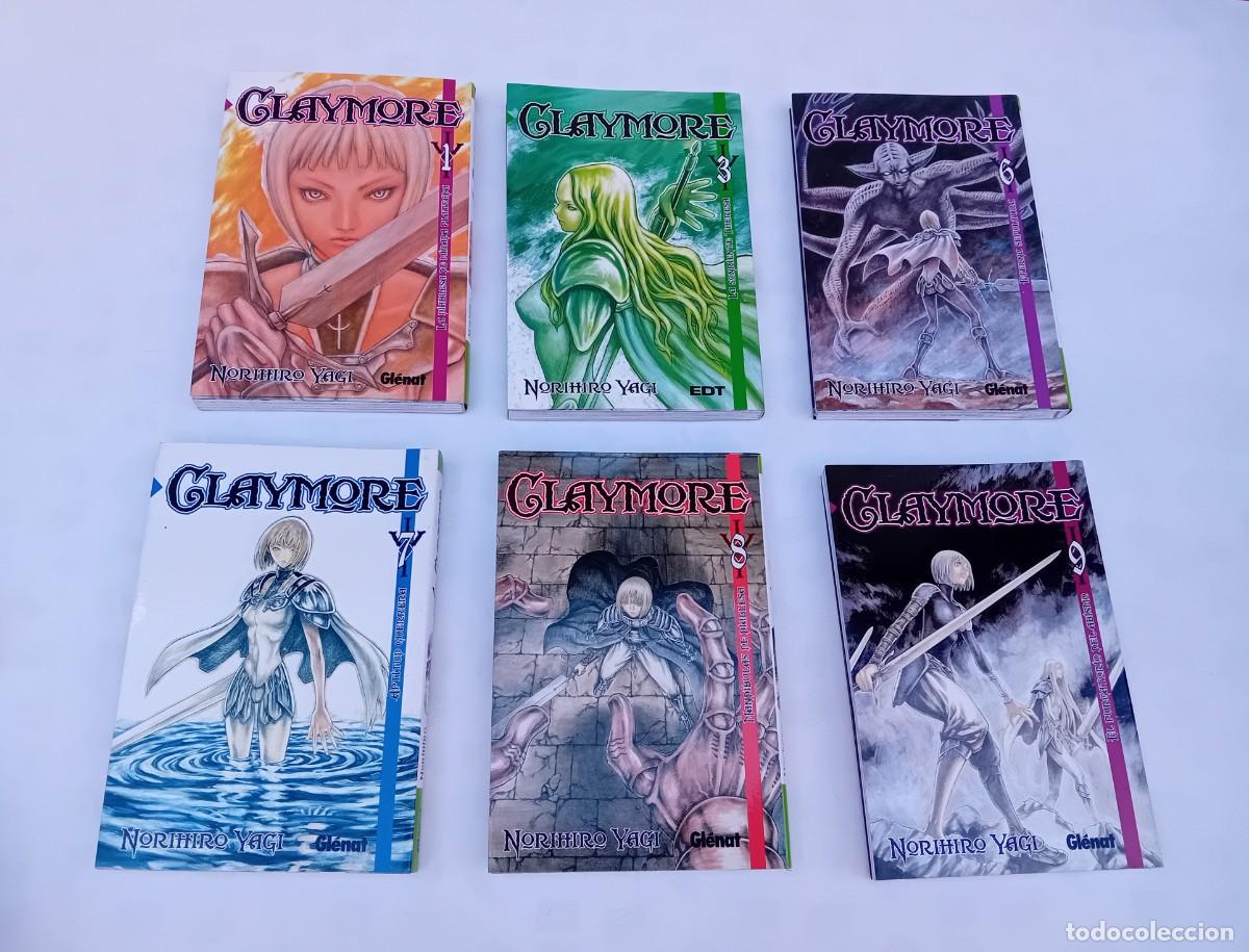 C&oacute;mics: CLAYMORE N&Uacute;MERO 1, 3, 6, 7, 8, 9, 10, 11, 13, 17, 18, 19 DESDE 5 EUROS. PRECIO UNIDAD.