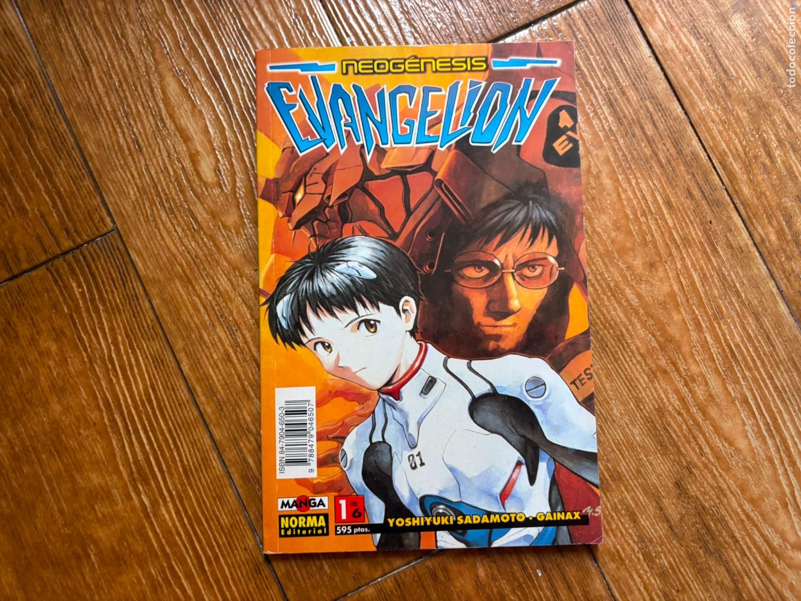 C&oacute;mics: NEOG&Eacute;NESIS. EVANGELION. YOSHIYUKI SADAMOTO. GAINAX N&ordm; 1 DE 6 NORMA EDITORIAL 1997