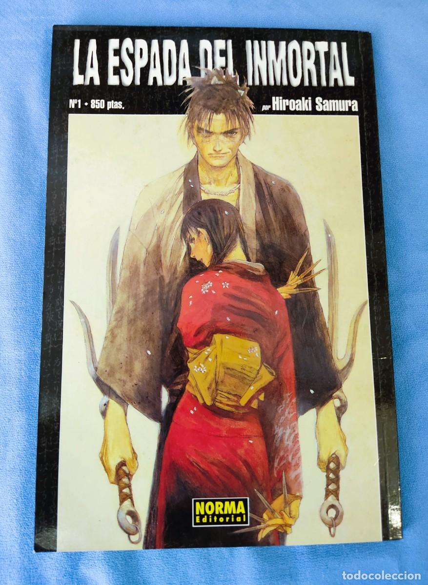 C&oacute;mics: LA ESPADA DEL INMORTAL N&ordm; 1 HIROAKI SAMURA NORMA EDITORIAL