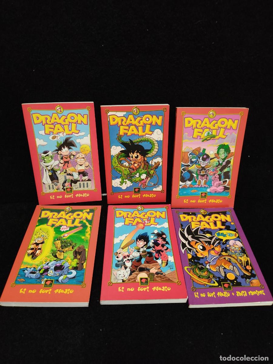 C&oacute;mics: DRAGON FALL - 6 TOMOS - HI NO TORI STUDIO - EDITORIAL HELI&Oacute;POLIS - A&Ntilde;O 2001